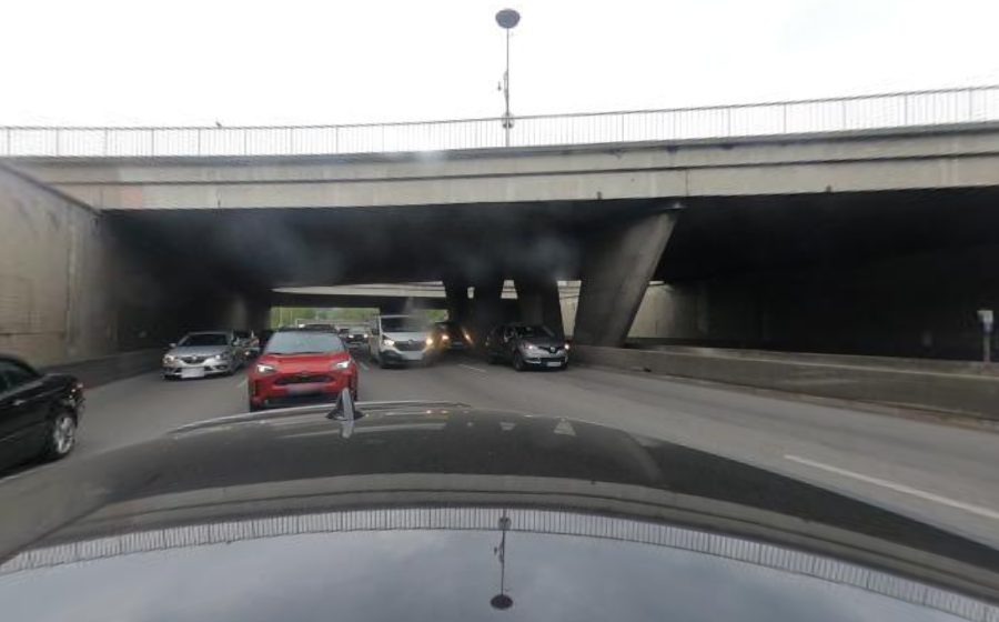 Vue du Rond-Point de la Porte de Vincennes