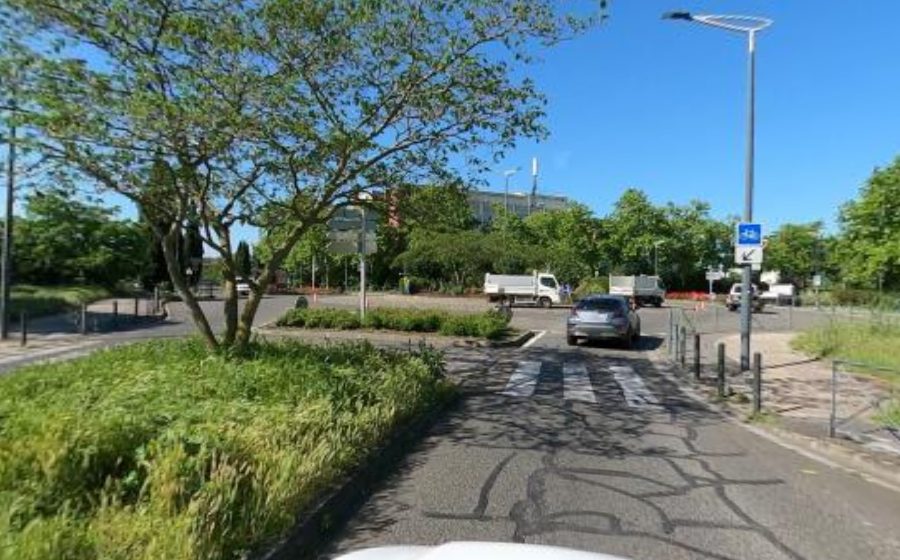 Vue du Rond-Point Jean-Paul Fonvieille