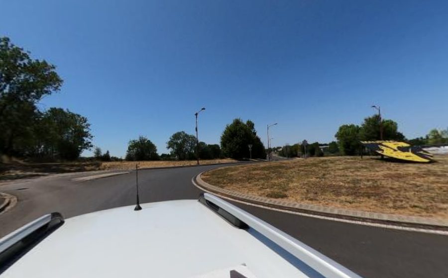 Vue du Rond-point anonyme n°230628479
