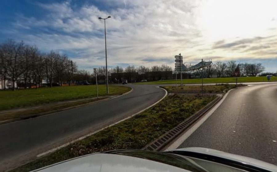 Vue du Rond-Point Albert Bignon