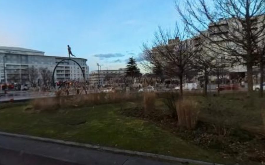 Vue du Rond-Point du Vélodrome