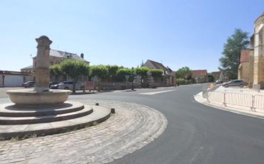 Vue du Place de la Fontaine