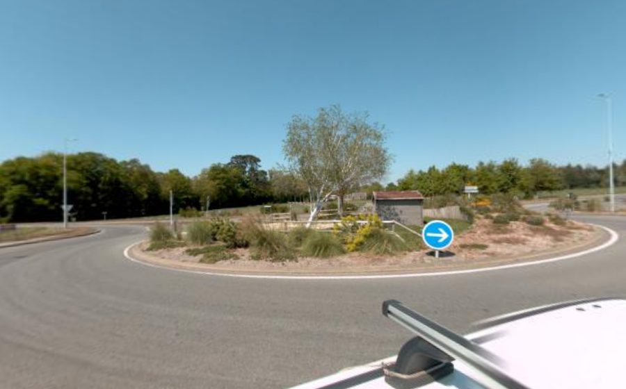 Vue du Rond-Point Jean Monnet
