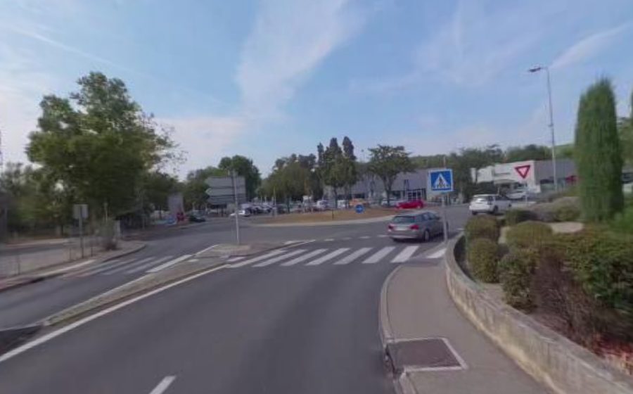 Vue du Rond-Point de la Blancherie