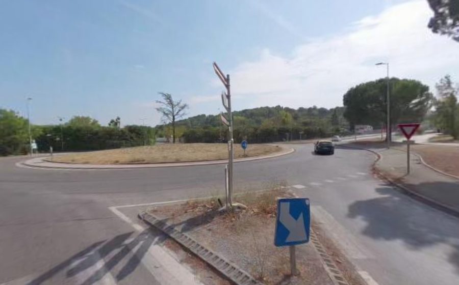 Vue du Rond-Point Barrida