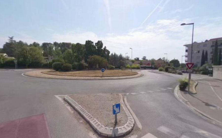 Vue du Rond-Point Commandant Henri Bartier