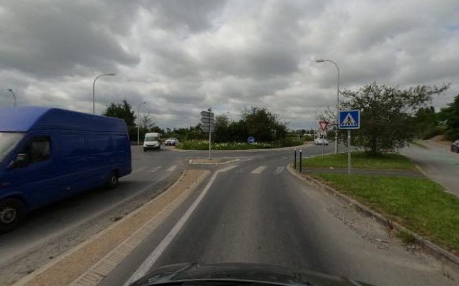 Vue du Rond-Point des Droits et des Devoirs des Enfants