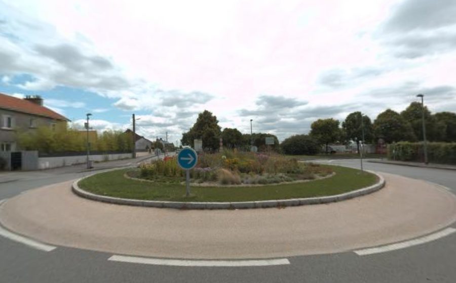 Vue du Rond-Point Robert Schuman