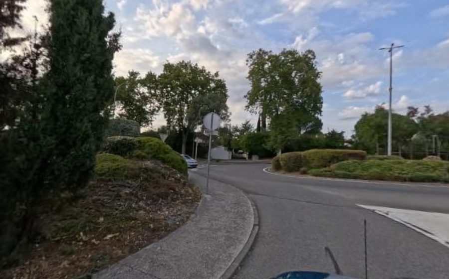 Vue du Rond-Point de la Saune