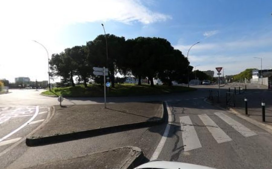 Vue du Rond-Point de la Crabe