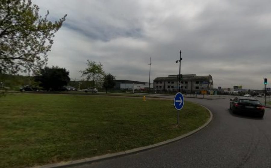 Vue du Rond-Point du Professeur Daniel Blanc