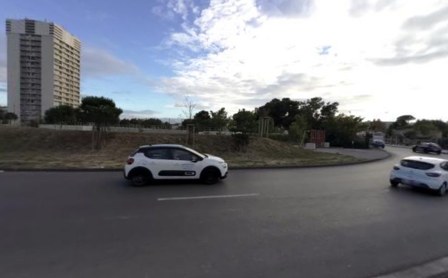Vue du Rond-Point Pierre Paraf