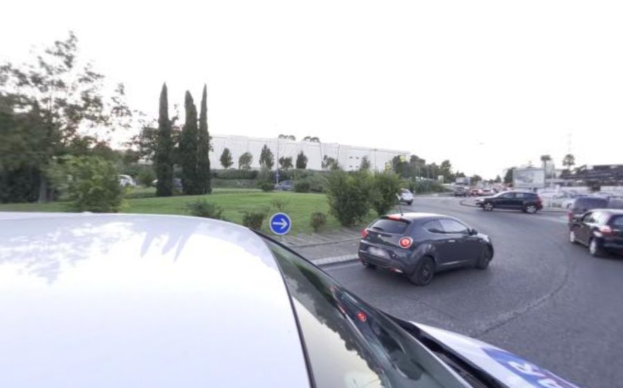 Vue du Rond-Point de la Verrerie Laffon