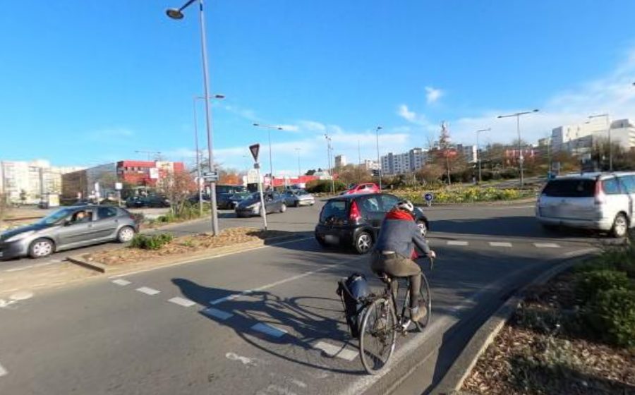 Vue du Carrefour des Combattants de l'Union Française