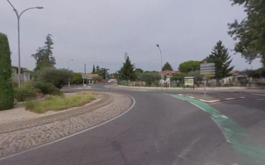 Vue du Rond-Point d'Utiel