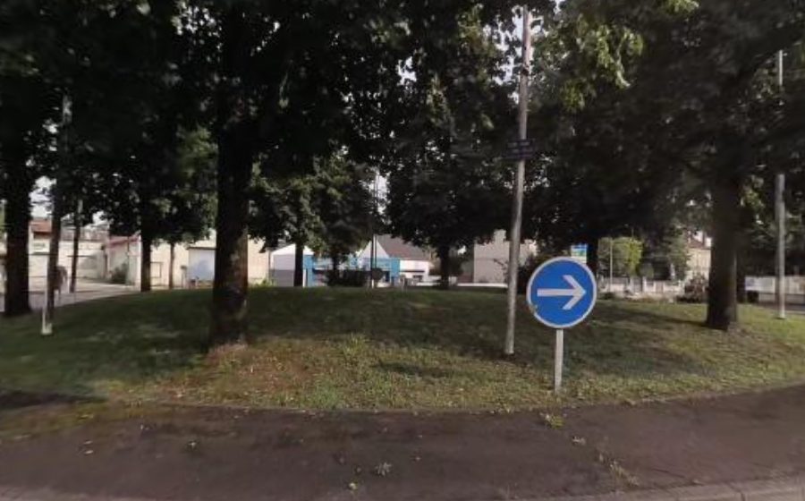 Vue du Rond-Point de l'Armée Patton