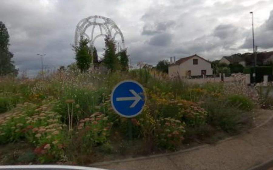 Vue du Carrefour de la Tour du Mail