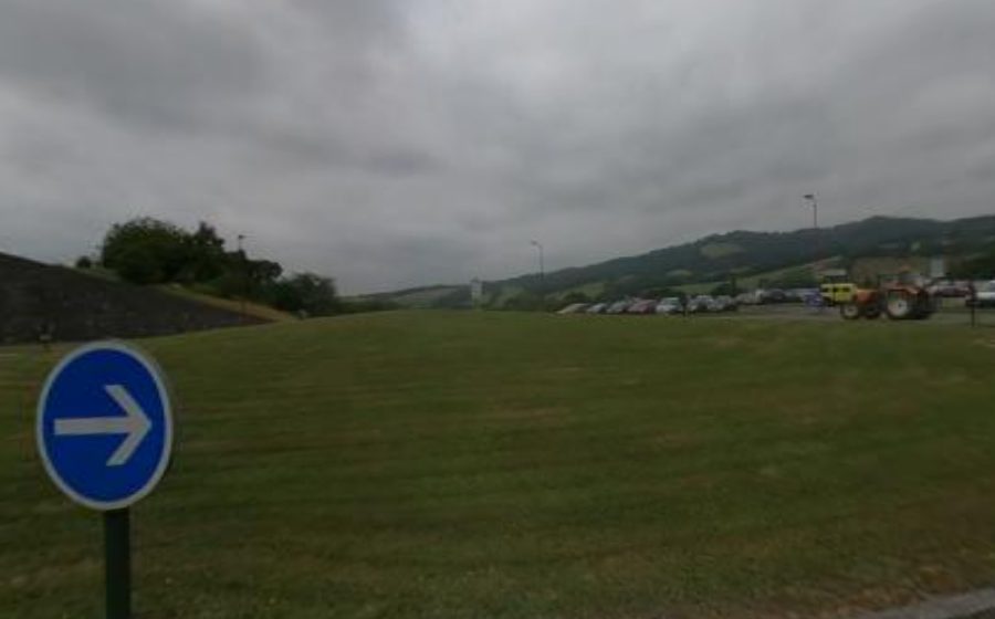 Vue du Route Départementale 933