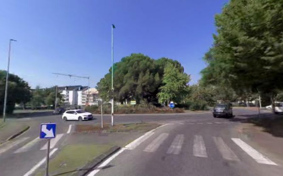 Vue du Rond-Point d'Alstom