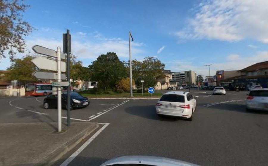 Vue de la Place du Docteur Joseph Baylac