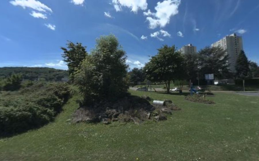 Vue du Rond-Point Antoine Pinay
