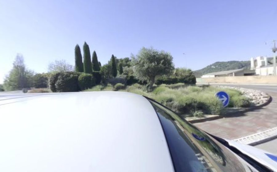 Vue du Rond-Point des 4 Chemins