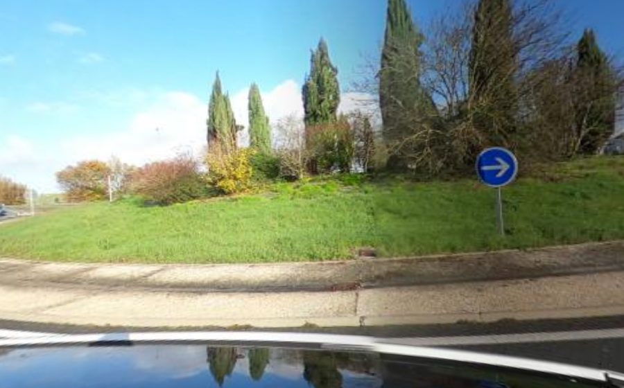 Vue du Rond-point anonyme n°25418686