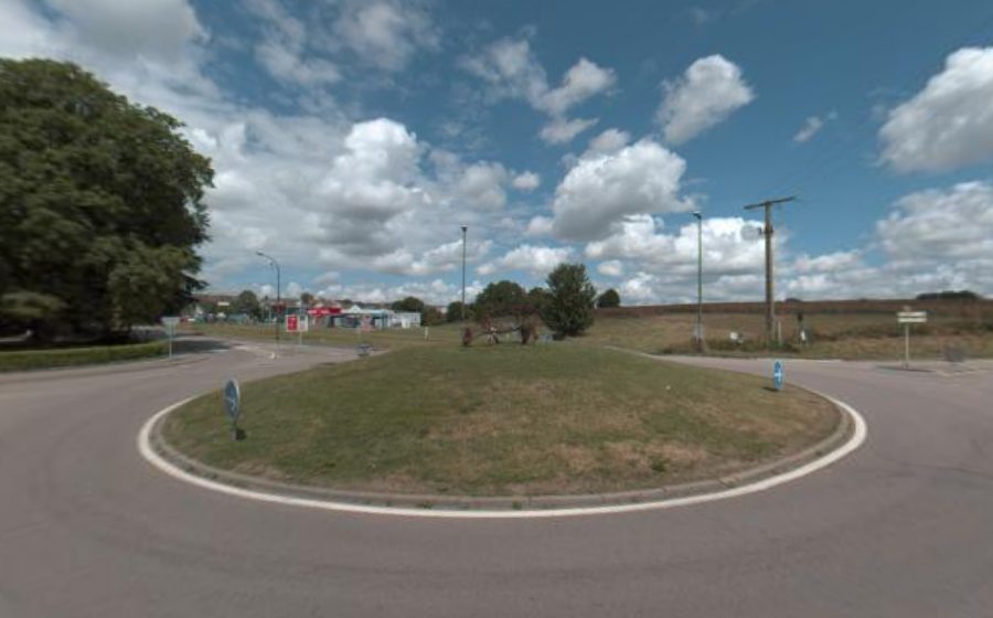 Vue du Rond-point anonyme n°25442488