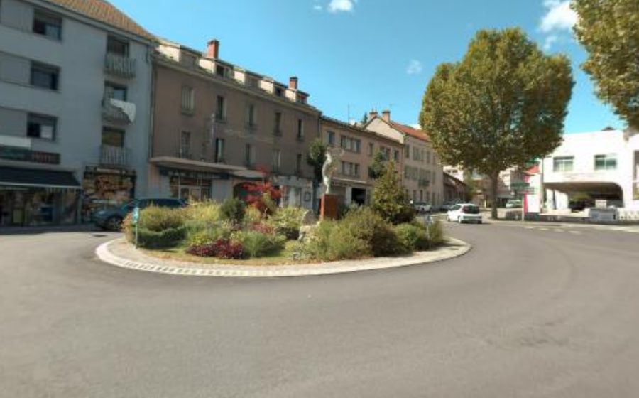 Vue du Rond-point anonyme n°254534111