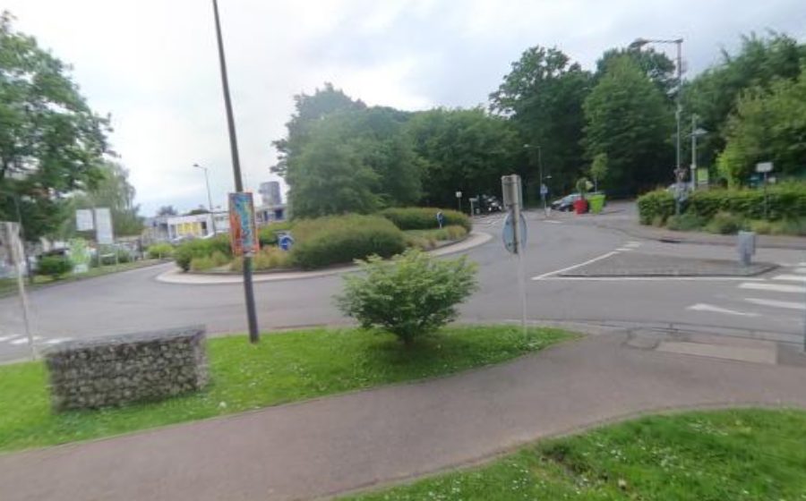 Vue du Rond-Point Wolow