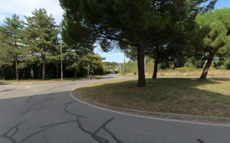 Vue du Rond-Point d'Heinlex