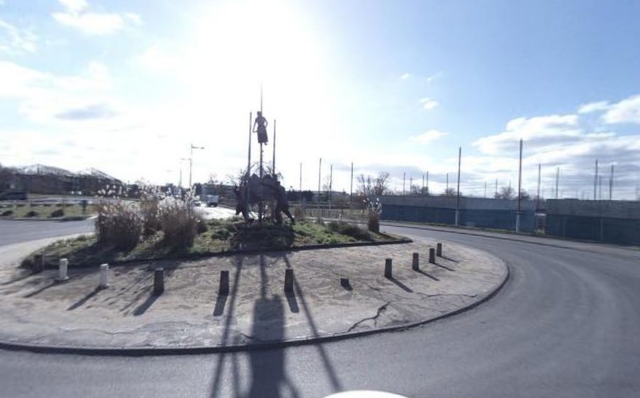 Vue du Rond-point anonyme n°25763108
