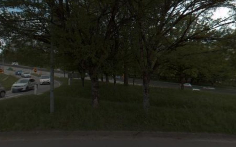 Vue du Rond-Point de la Plaisance