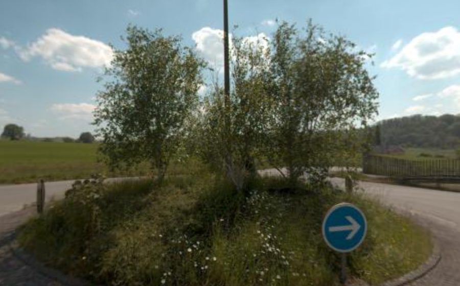 Vue du Rond-point anonyme n°259088082