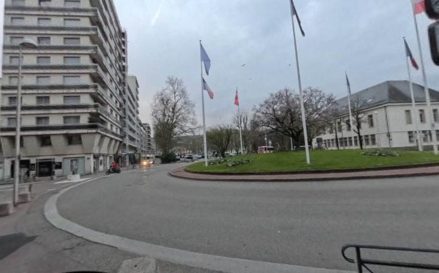 Vue du Rond-point Mélinée et Missak Manouchian