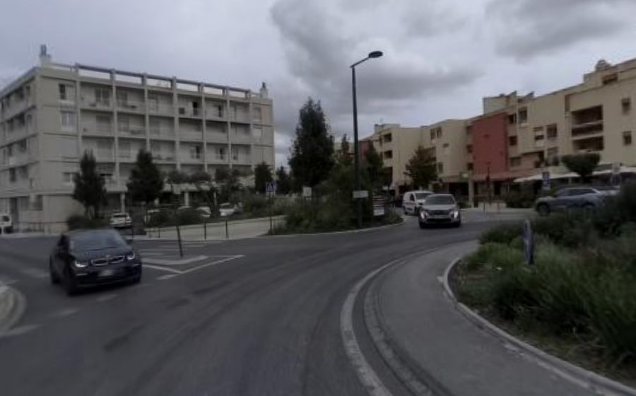 Vue du Rond-Point de la Poste