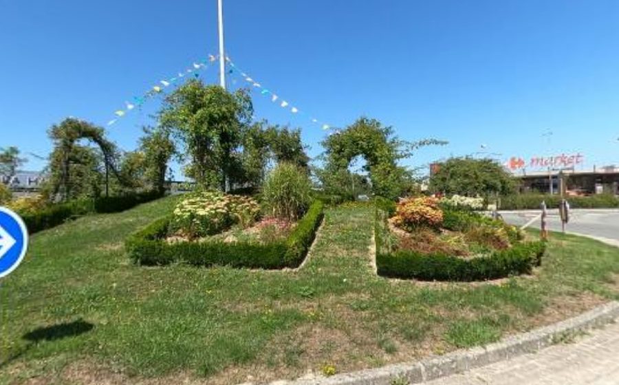 Vue du Rond-Point des Quatre Routes