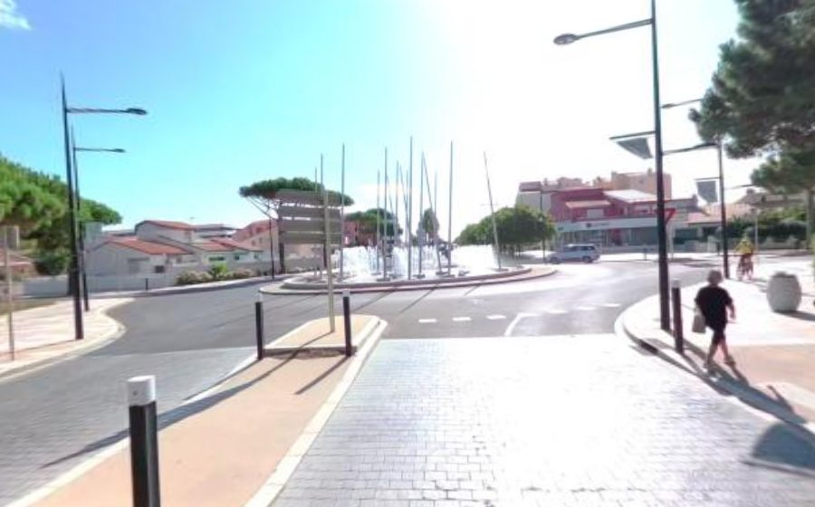 Vue du Rond-Point de la Méditerranée
