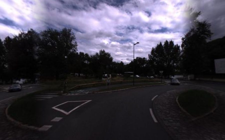 Vue du Rond-Point Louis Delgrès