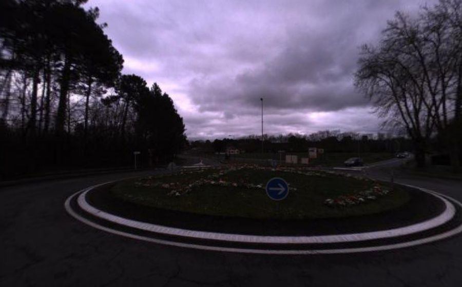 Vue du Rond-Point de la Vierge