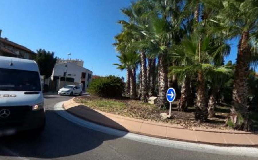 Vue du Rond-Point du Docteur Sauvet