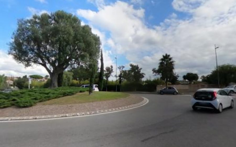 Vue du Rond-Point de la 9ème Division d'Infanterie Coloniale