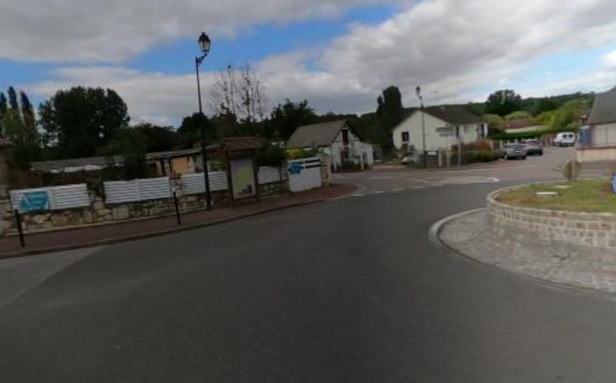 Vue du Place de la Mairie