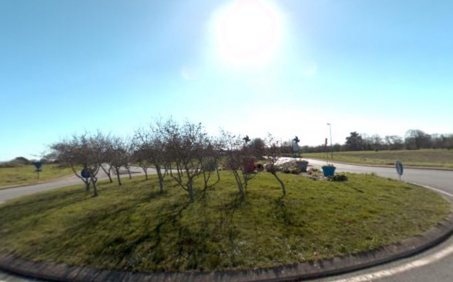 Vue du Rond-point anonyme n°26803169
