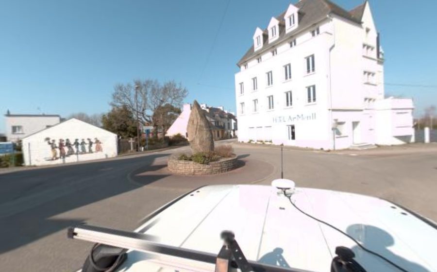 Vue du Rond-point des Quatre Chemins