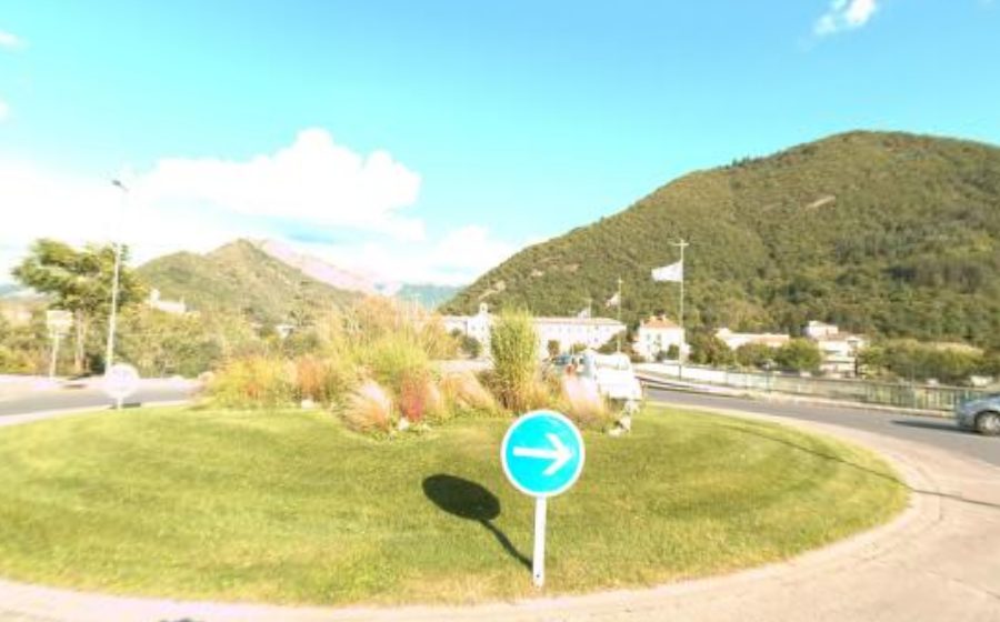 Vue du Giratoire des Insurgés de 1851