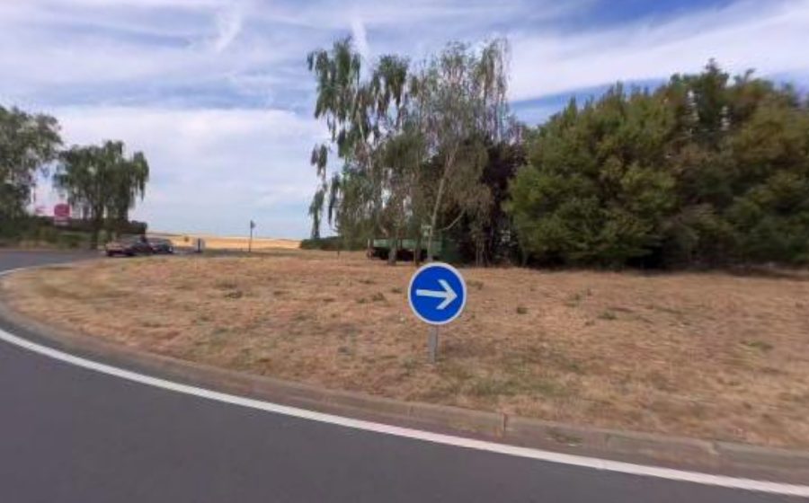 Vue du Rond-Point Georges Stephenson