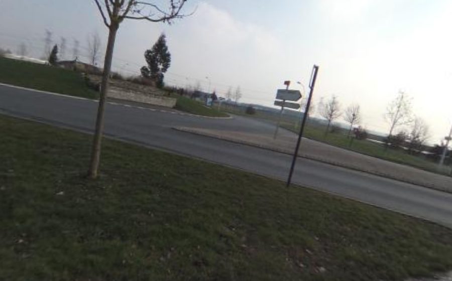 Vue du Rond-Point Robert Schuman