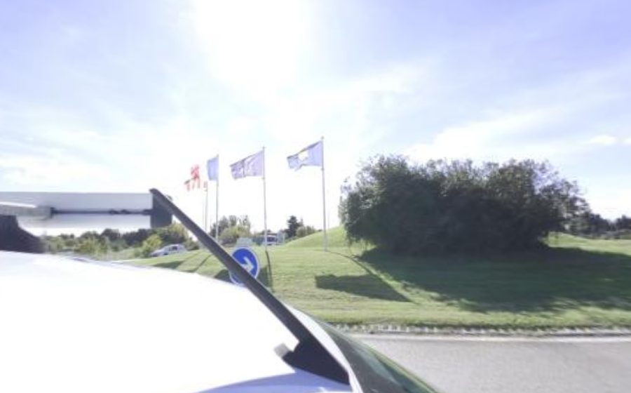 Vue du Rond-Point Marcel Dassault