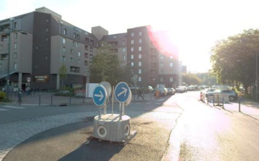 Vue du Rond-Point du Vif Argent